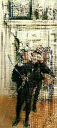 Carl Larsson uif och pontus France oil painting artist